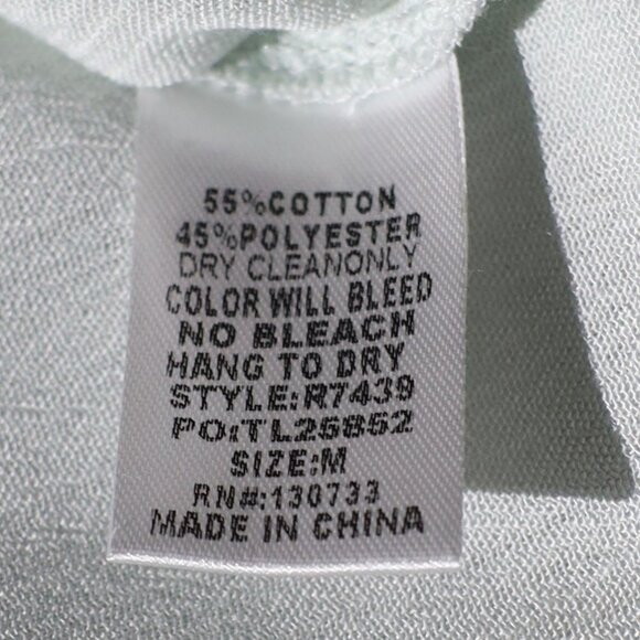 E2 Embroidered Off-Shoulder Top, Size Medium - Picture 5 of 5